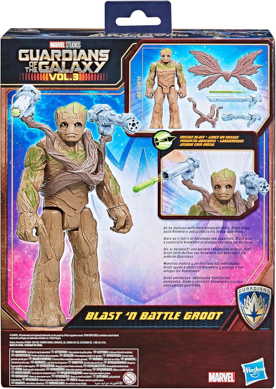 Фігурка Марвел Стражі Галактики Грут 29 см Marvel Titan Hero Series Guardians of The Galaxy Groot Hasbro