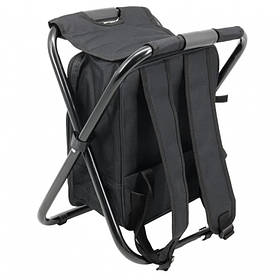 Стілець розкладний з термосумкою 33х28х42 см A-Plus FC-394 чорний