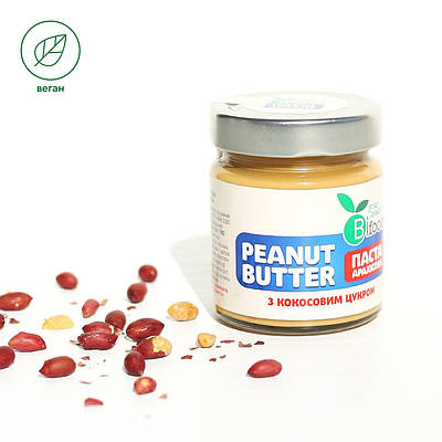Паста арахісова з кокосовим цукром 180г Bifood