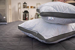 Подушка анатомічна класична "Strong Sleep 3D" Gray-White collection