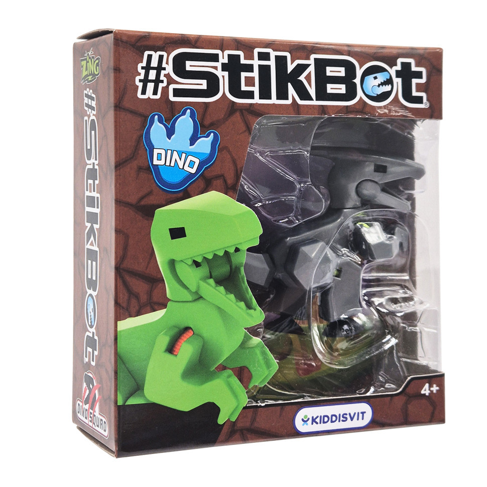 Фігурка для анімаційної творчості Паразауролоф Stikbot TST622DN_UAKD-5(Grey), фото 1