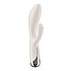 Вібратор-кролик з ротацією Satisfyer Spinning Rabbit 1 Beige, 3 мотори, фото 6