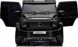 Дитяча акумуляторна машинка Mercedes Benz G63 AMG XXL Чорна