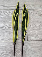 Штучний кущ сансевієрія — 55 см ( Premium, латекс, фото 5