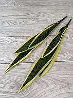 Штучний кущ сансевієрія — 55 см ( Premium, латекс, фото 7