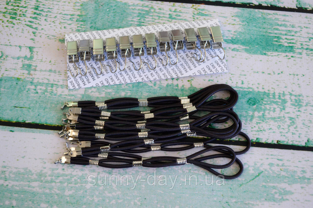 Бічна натяжка канви на верстаті / рамі "від Аліни" універсальна колір - чорний шоколад, фото 1