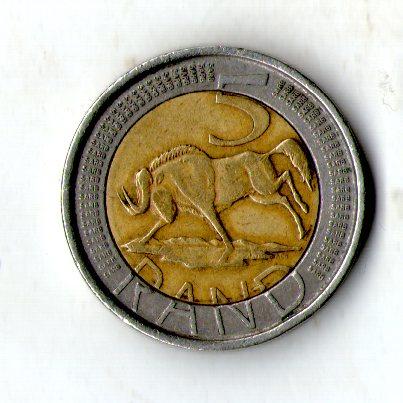 Південно-Африканська Республіка 5 ранд, 2004 рік №3258