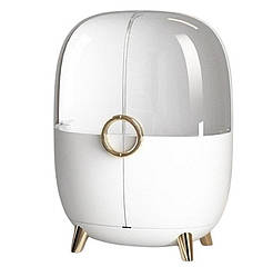 Скринька-органайзер для косметики з ручкою 757W-31 біла 25×34×16 см