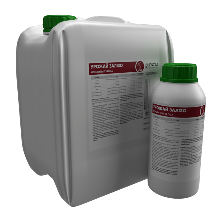 Урожай Залізо (Fe - 100 г/л, S - 55 г/л) ENZIM BIOTECH 10 л