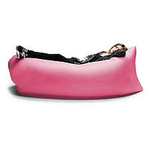 Надувний матрац (180х70 см) AIR SOFA CLOUD, Рожевий/ Шезлонг надувний/ Ламзак