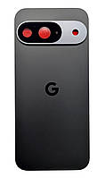 Задня кришка для Google Pixel 9 чорна зі склом камери оригінал
