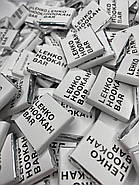 Вишуканий брендований преміум шоколад 6 г — молочний смак для кав’ярень 100 шт., фото 8