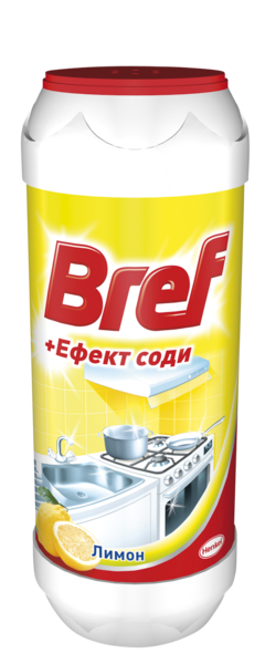 Очисний порошок Бреф 500 г Ефект соді Лимон (20)