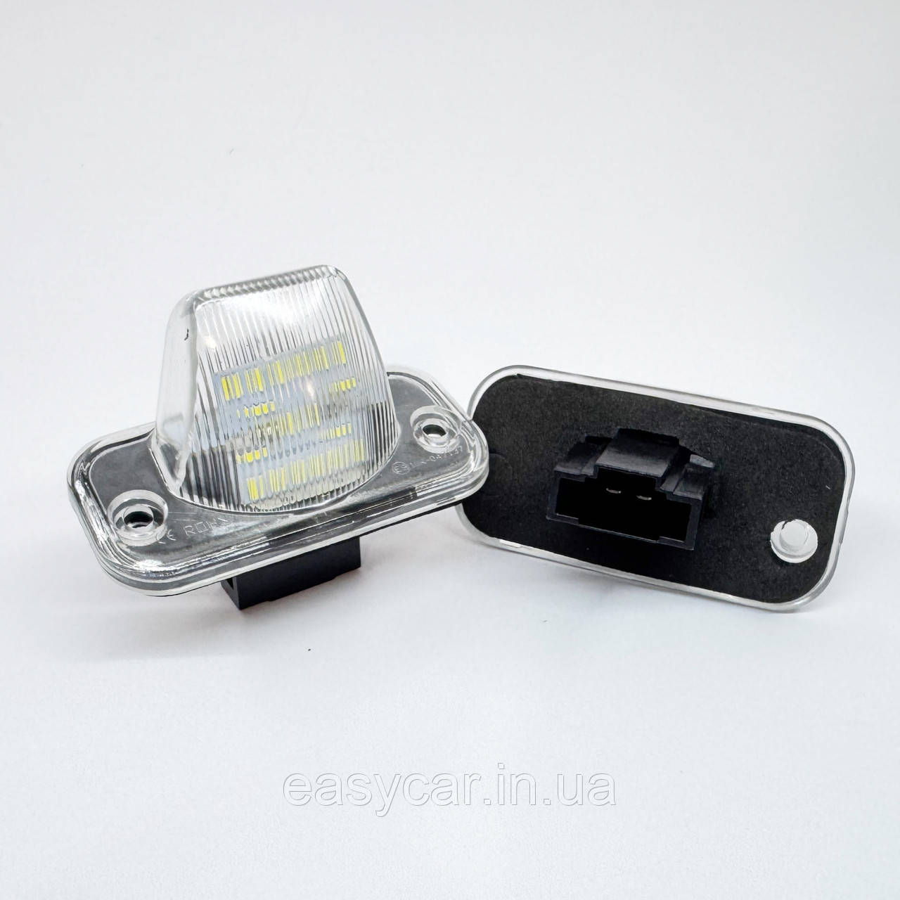 Штатна LED-підсвітка номерних знаків VW Transporter, Passat B5, Passat B6, Caddy