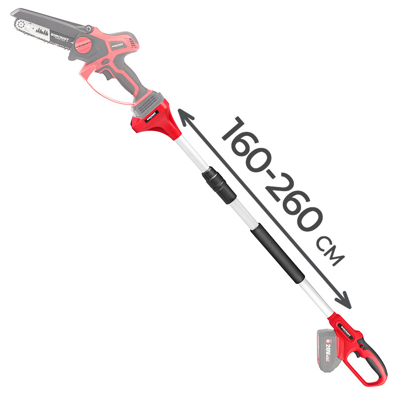 Насадка-подовжувач WORCRAFT WER002, телескопічний подовжувач, фото 1