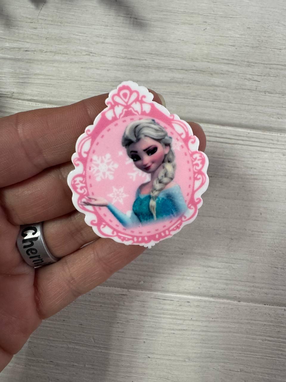 Кабошон плоский " Ельза " 10 шт