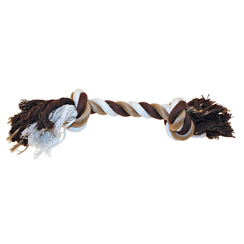 Іграшка для собак Канат грейфер золотистий 2 вузли CROCI, 45 см