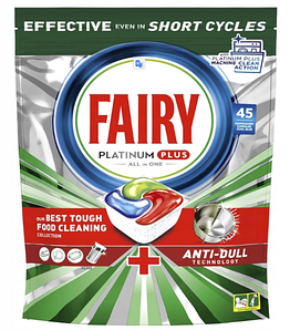 Капсули для посудомийної машини FAIRY Platinum Plus 45 шт.