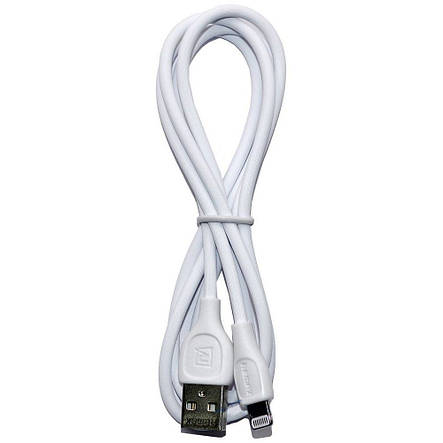 USB кабель Lightning Remax Lesu Pro RC- 160i, 2.1A 1m white, фото 2