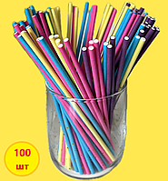 Паперові еко палички для кейк-попсів та льодяників 150*3,5 мм 100 шт