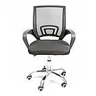 Підліткове крісло для занять Z 55 на роликах, ергономічна спинка, вертикальне блокування, колір чорний, фото 2