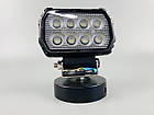 Фара LED квадратна 32 Led chip 113мм х 105 мм х 43 мм (ширина), 12/24V, фото 3