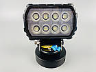 Фара LED квадратна 32 Led chip 113мм х 105 мм х 43 мм (ширина), 12/24V, фото 6
