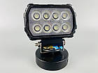 Фара LED квадратна 32 Led chip 113мм х 105 мм х 43 мм (ширина), 12/24V, фото 8