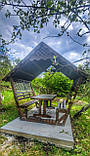 Дерев'яна альтанка, розбірна (на 8 людей) "Люкс", фото 3