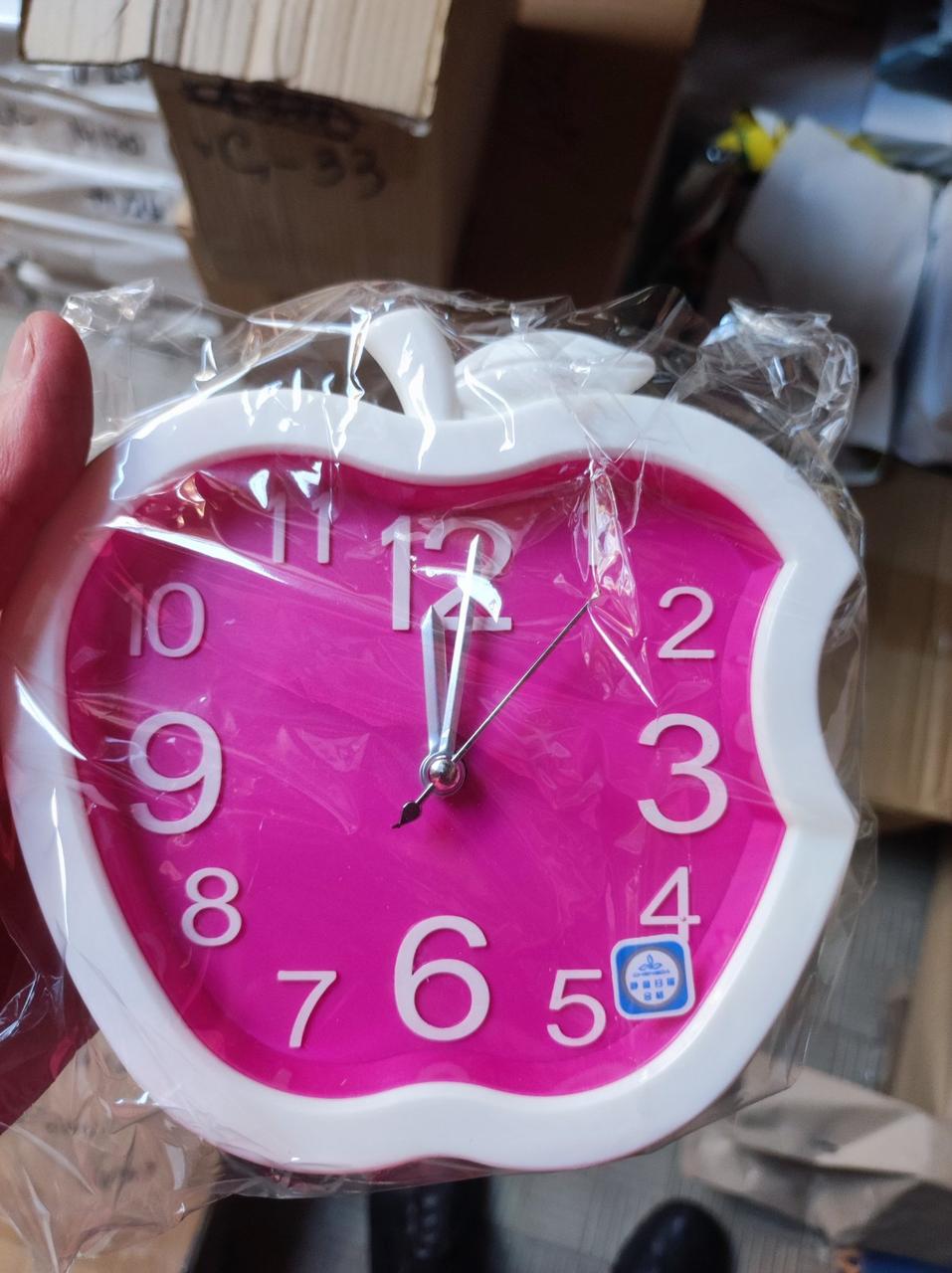 Годинник-будильник NoG-33 Яблуко, фото 1