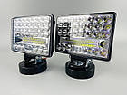 Фара LED прямокутна 144W 6000K (48 діодів) (15см х 11см х 3см) (ближній + дальній) ПОЛЕГШЕНИЙ КОРПУС!, фото 10