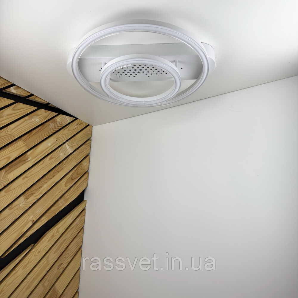 Світильник LED smart KENZO-R+пульт 85W 3000-5000K IP20 круг білий Violux