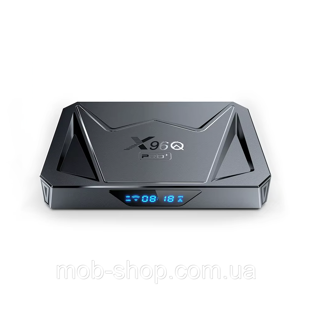 Смарт ТВ приставка X96Q Pro Plus (X96Q Pro+) 4/32Gb смарт бокс для телевізора