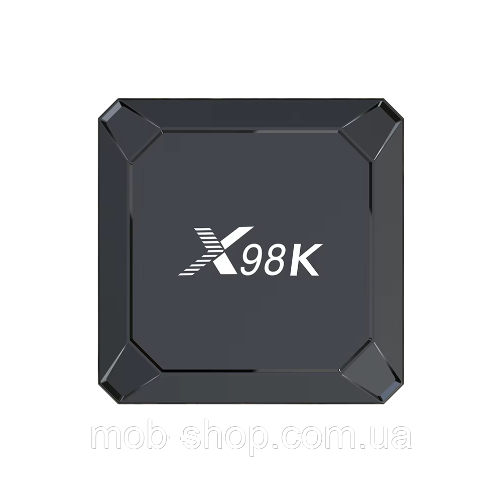 Смарт ТВ приставка X98K 2/16Gb Андроїд смарт бокс для телевізора