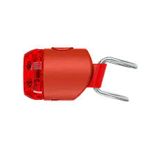 Мигалка задня для велосипеда з акумулятором водостійкий велоліхтар Knog Plug Rear 10 Lumens Red USB заряд, фото 2