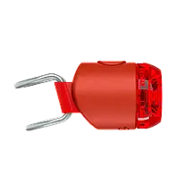 Мигалка задня для велосипеда з акумулятором водостійкий велоліхтар Knog Plug Rear 10 Lumens Red USB заряд, фото 3