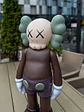 Статуетка Kaws Companion колекційна фігурка для інтер'єру 70 см коричневий, фото 4