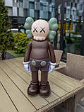 Статуетка Kaws Companion колекційна фігурка для інтер'єру 70 см коричневий, фото 2