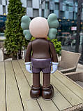 Статуетка Kaws Companion колекційна фігурка для інтер'єру 70 см коричневий, фото 7