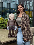 Статуетка Kaws Companion колекційна фігурка для інтер'єру 70 см коричневий, фото 6