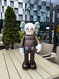 Статуетка Kaws Companion колекційна фігурка для інтер'єру 70 см коричневий, фото 8