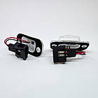 Штатна LED-підсвітка номерних знаків VW/Seat Golf 3, Polo 3, Ibiza, Cordoba, фото 5