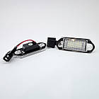Штатна LED-підсвітка номерних знаків VW Golf 3, Jetta 3, фото 3