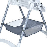 Стільчик для годування El Camino STEADY ME 1177 Storm Gray Темно-сірий, фото 10