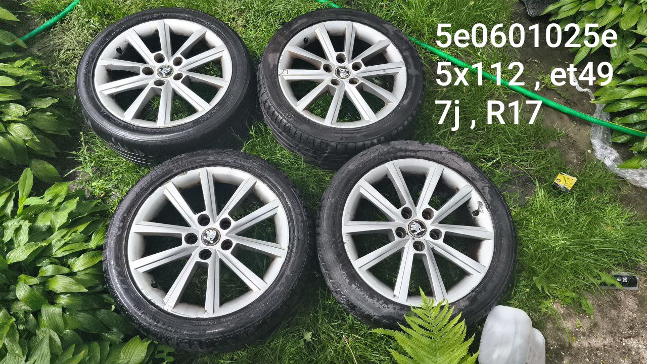 Комплект дисків vag R17 5*112