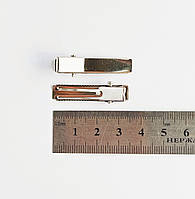 Основа заколка для дівчат 3,5 см* 0,7 см два вуса