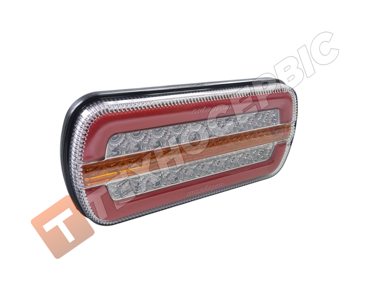 Ліхтар задній лафета, причепа LED-NEON 12v ( ÇERAYТурція)
