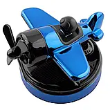 Автомобільний ароматизатор Airplane (Ocean) на сонячній батареї, синій, фото 2