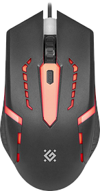 Миша Defender Flash MB-600L RGB Black (52600)