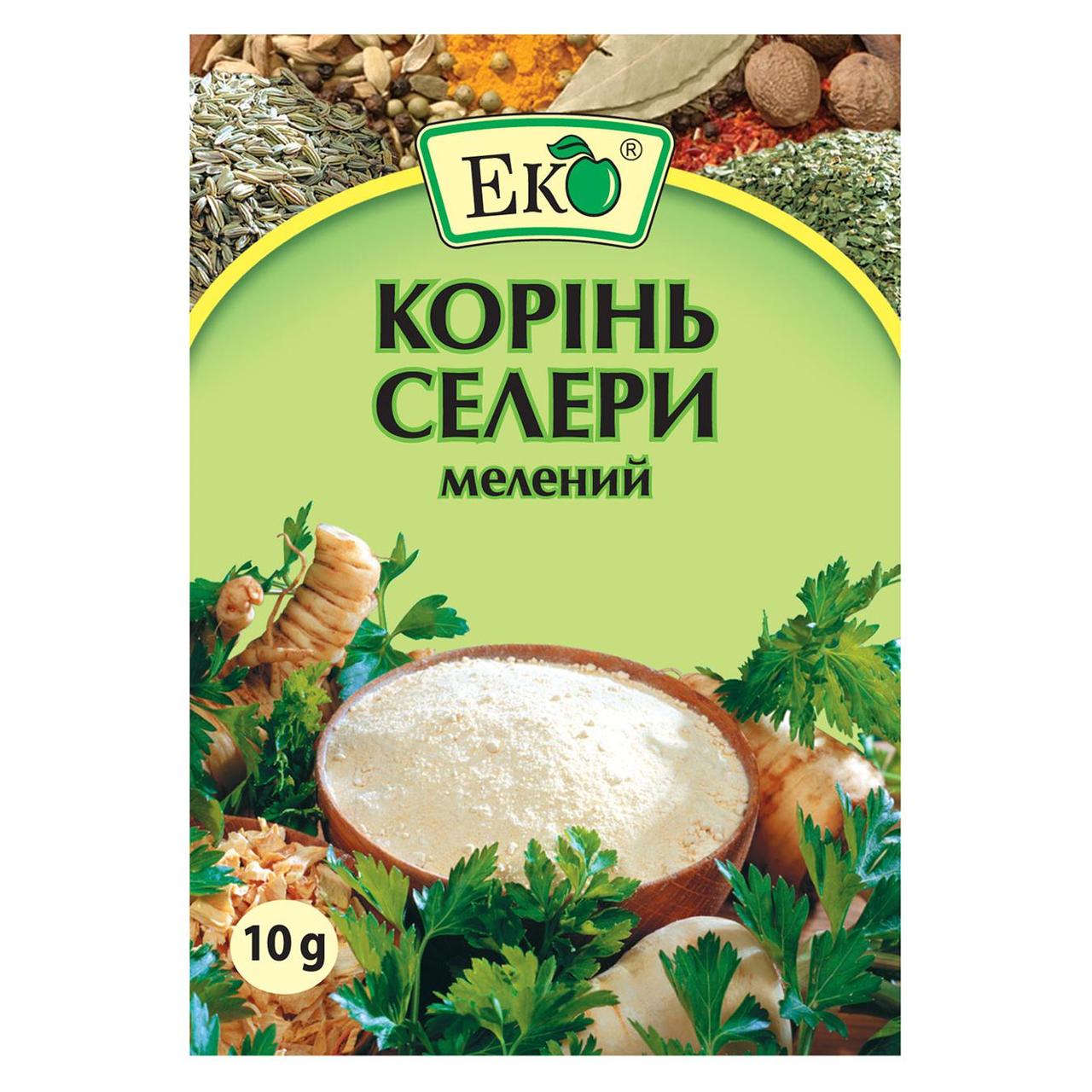 Спеції та прянощі ЕКО Корінь селери мелений 10г